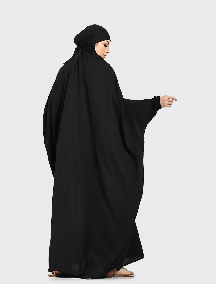 Black 1 Piece Jilbab @ $27.00 Online in USA