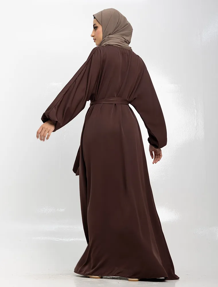 Brown Essential Abaya