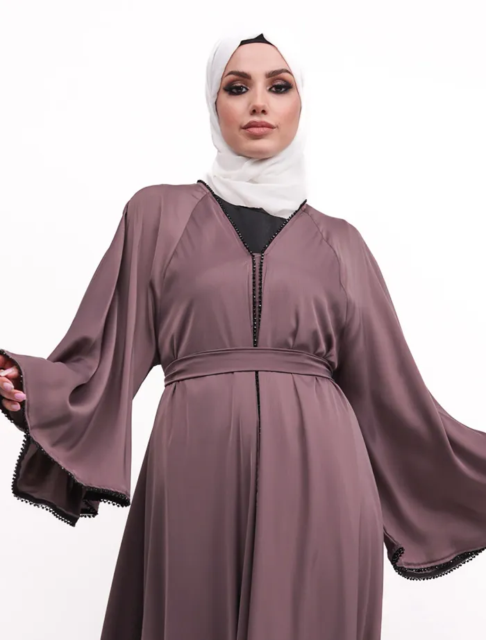 Mauve Makeba Pearl Abaya