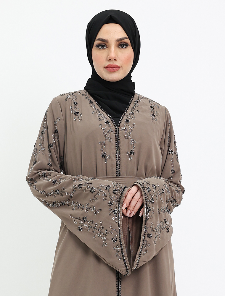 Mocha Humra Kimono 