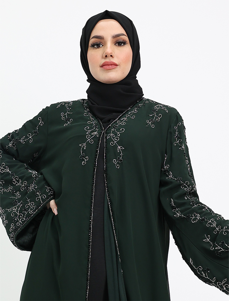 Green Humra Kimono 