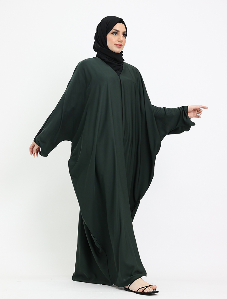 Bottle Green 2 Tone Batwing 