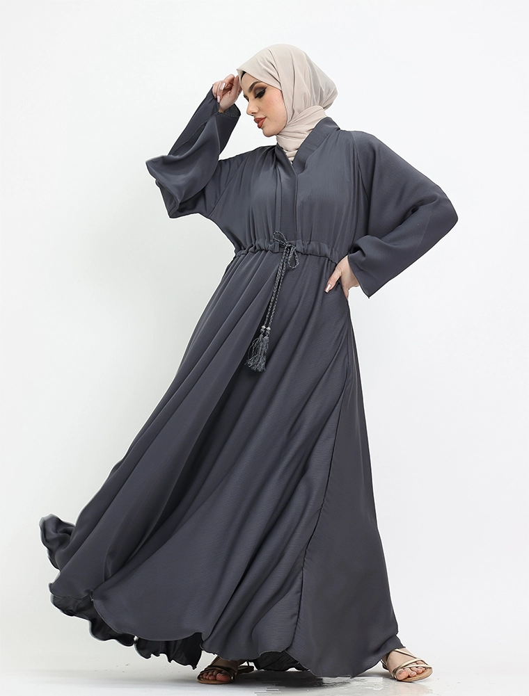 Grey Salifah Abaya