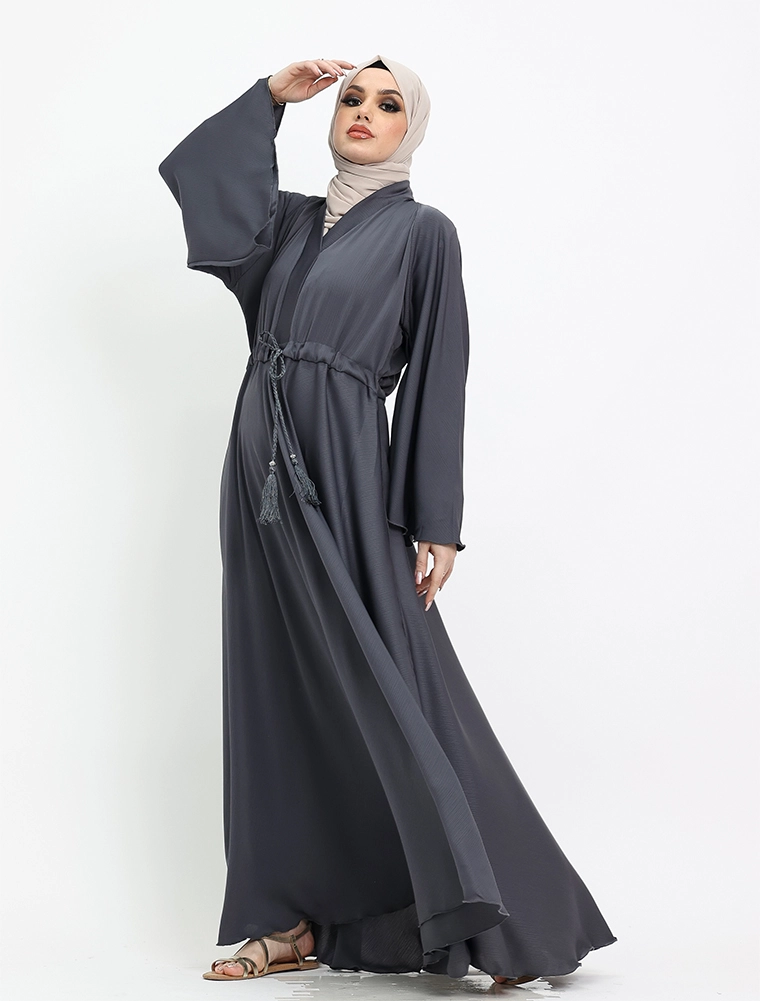 Grey Salifah Abaya