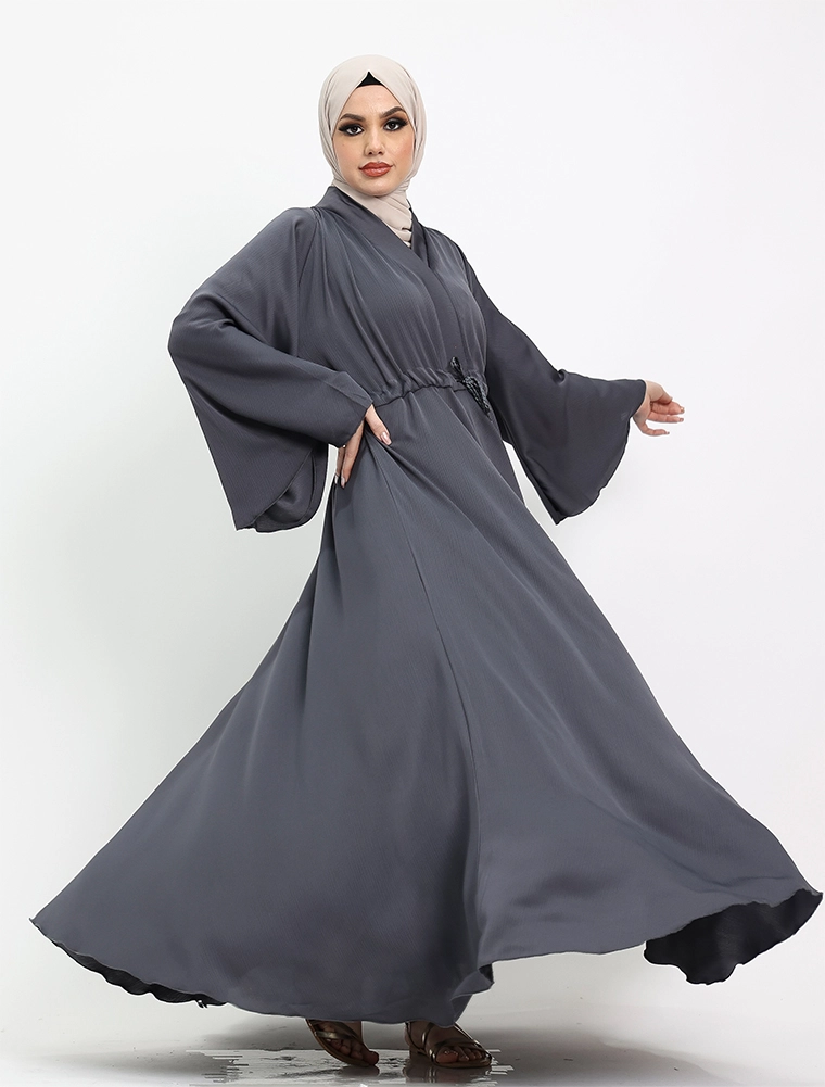 Grey Salifah Abaya