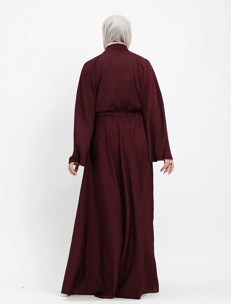 Maroon Salifah Abaya