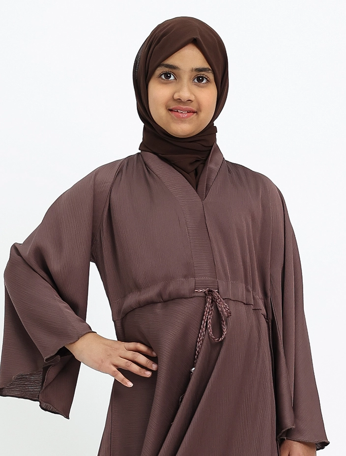 Mauve Girls Salifah Abaya