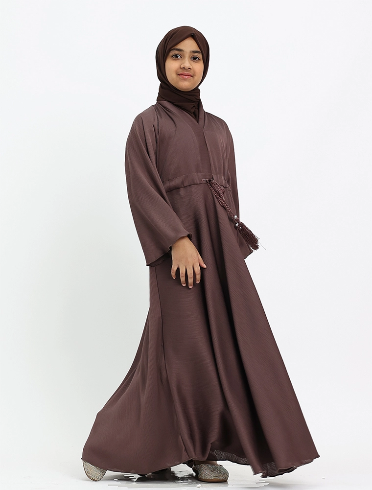 Mauve Girls Salifah Abaya