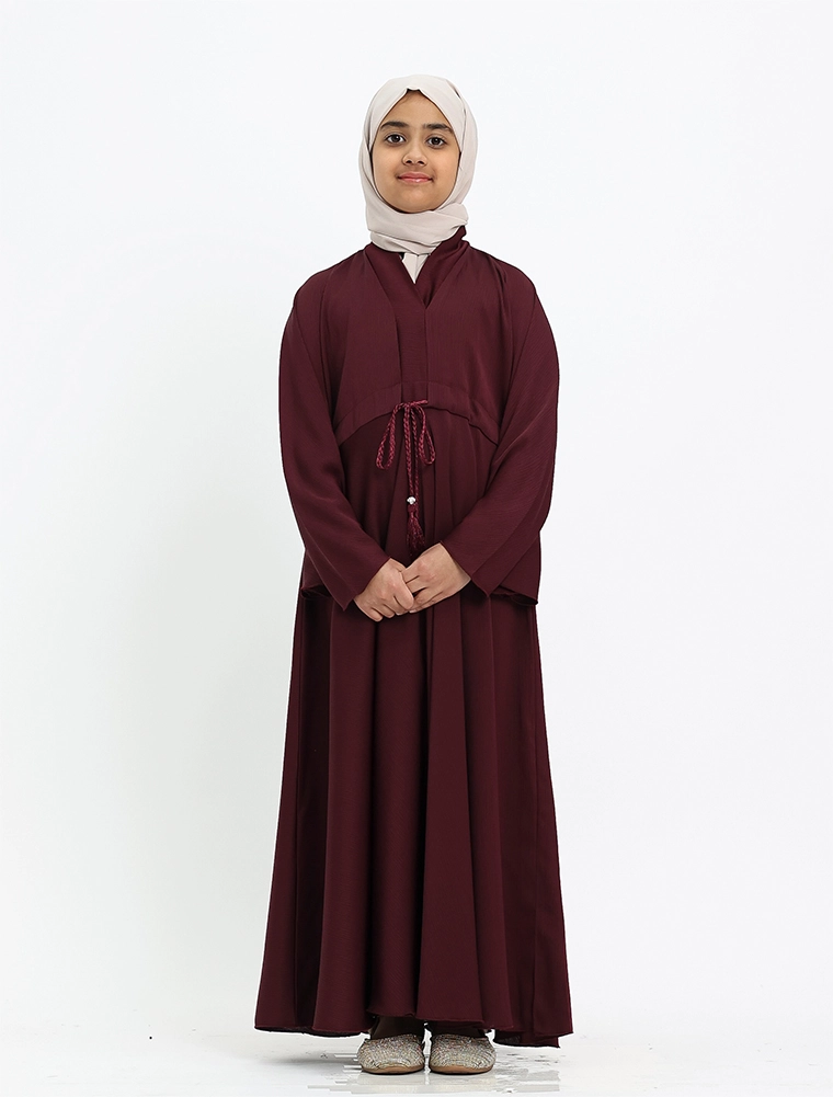 Maroon Girls Salifah Abaya