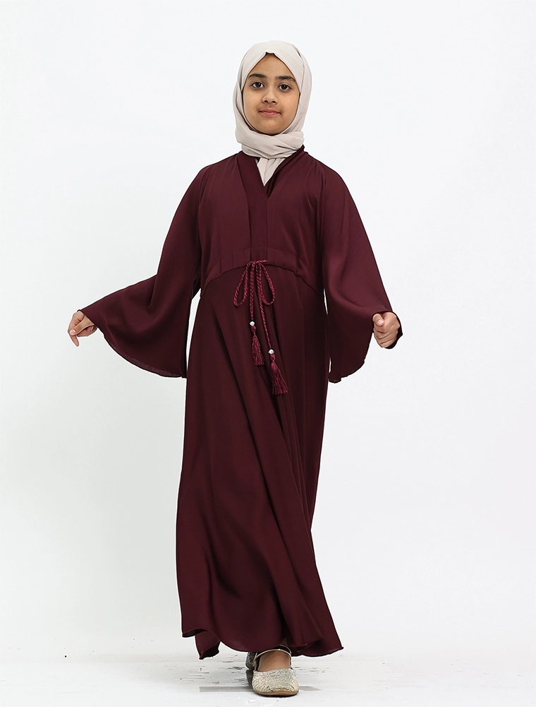 Maroon Girls Salifah Abaya