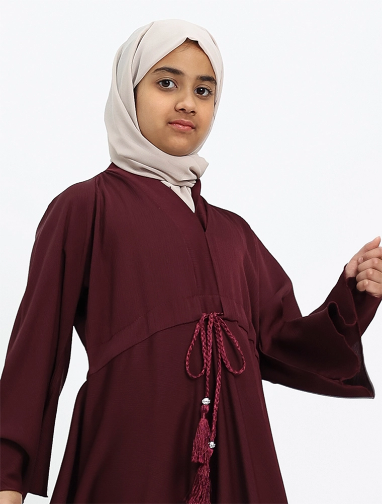 Maroon Girls Salifah Abaya