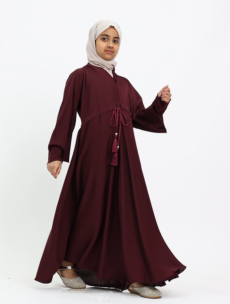 Maroon Girls Salifah Abaya