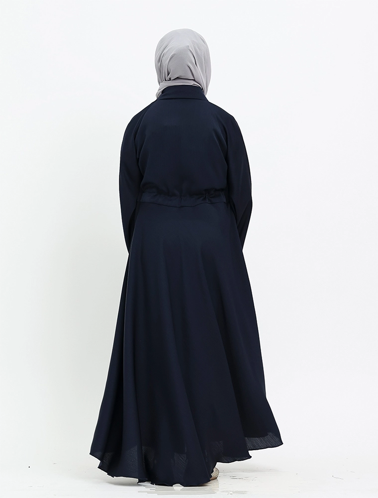 Navy Girls Salifah Abaya