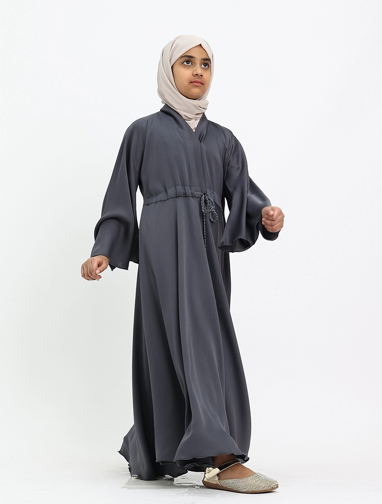 Grey Girls Salifah Abaya