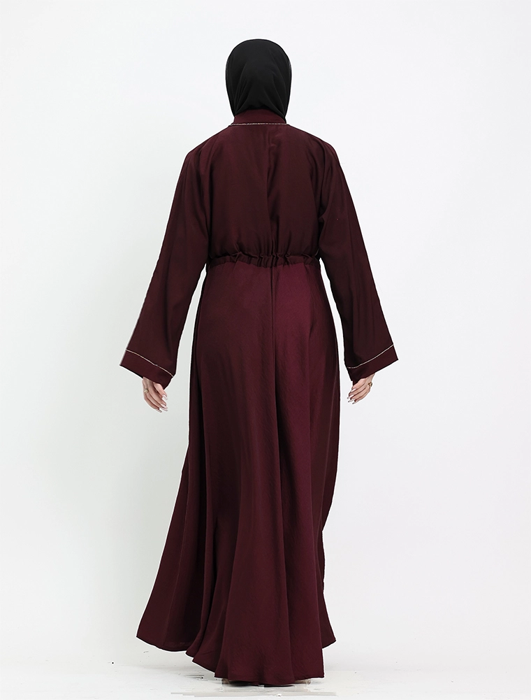 Maroon Empress Abaya