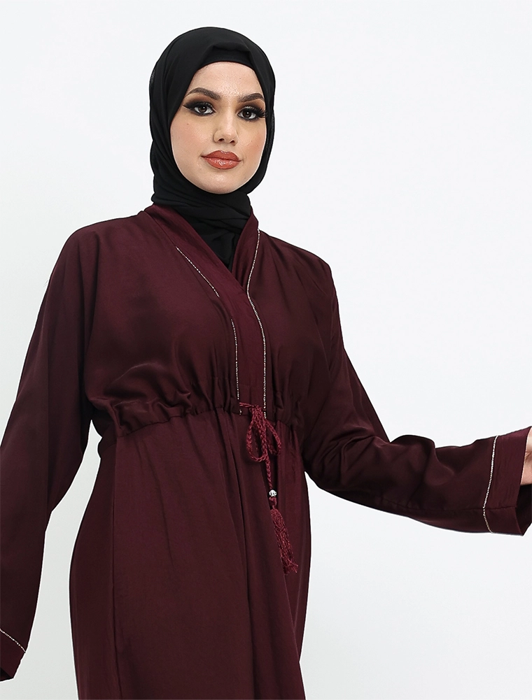 Maroon Empress Abaya