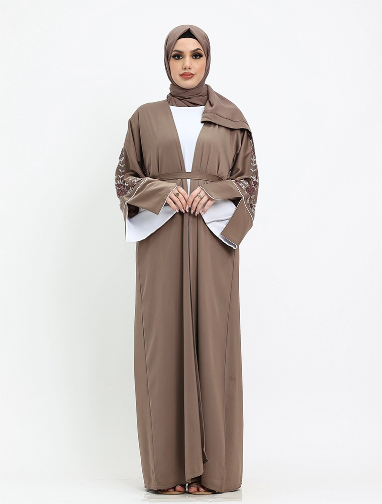 Mocha 2 Piece Finn Abaya