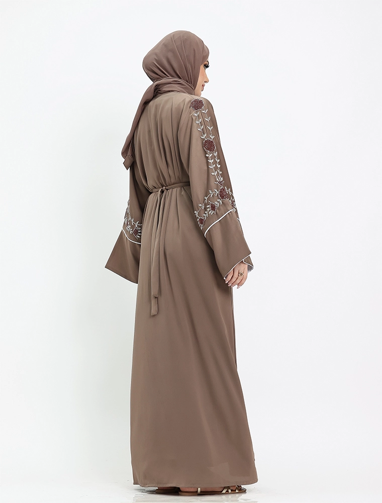 Mocha 2 Piece Finn Abaya