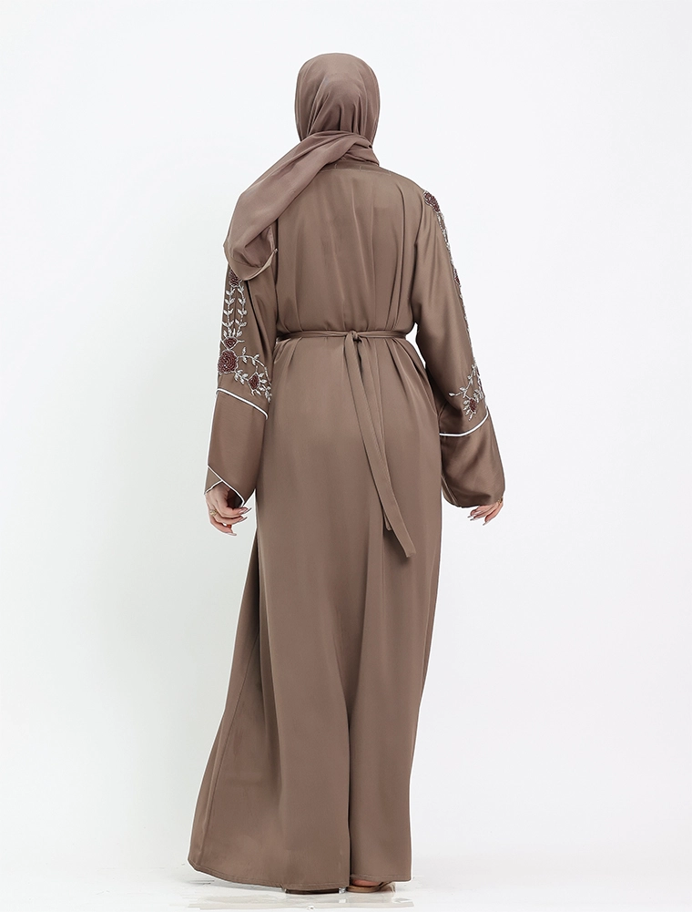 Mocha 2 Piece Finn Abaya