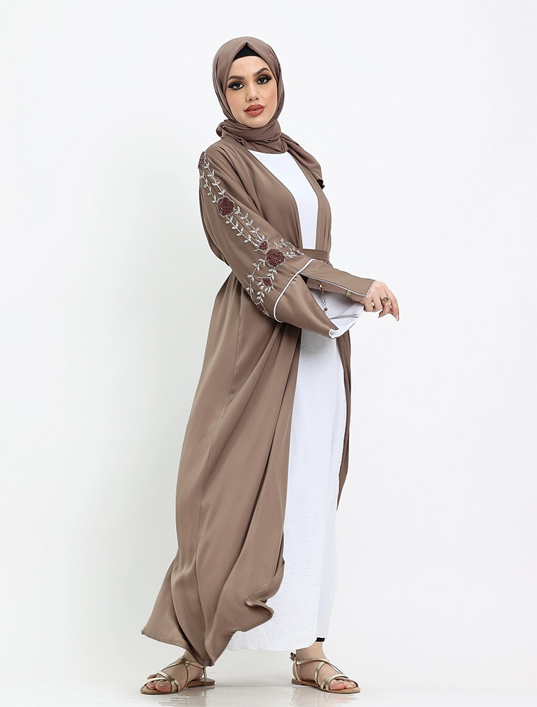 Mocha 2 Piece Finn Abaya