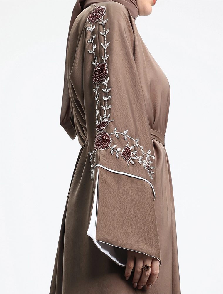 Mocha 2 Piece Finn Abaya