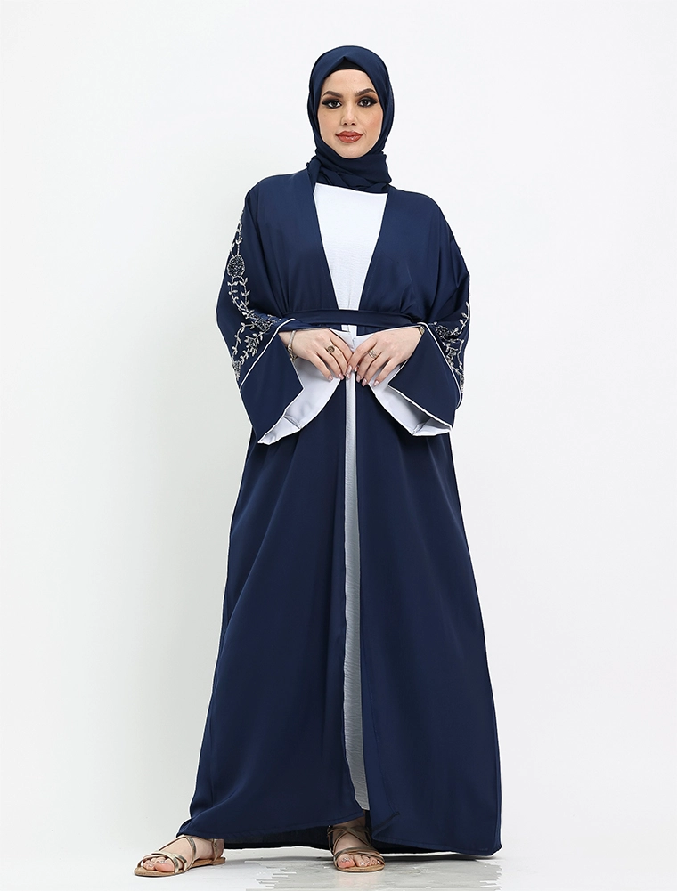 Navy 2 Piece Finn Abaya