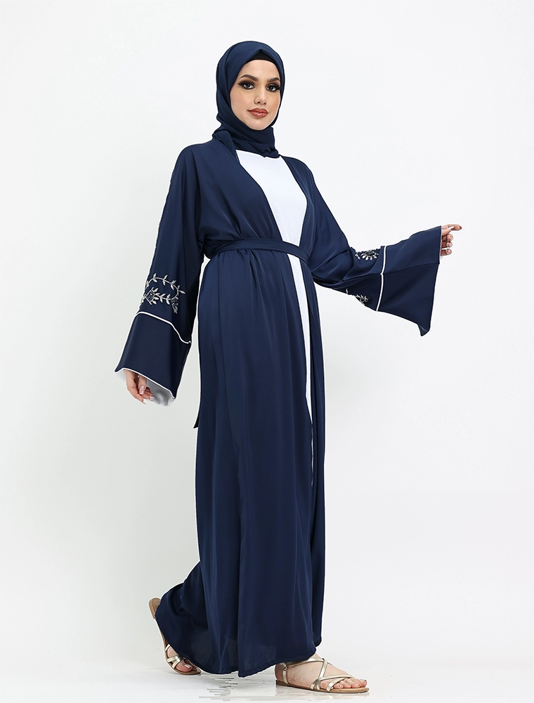 Navy 2 Piece Finn Abaya