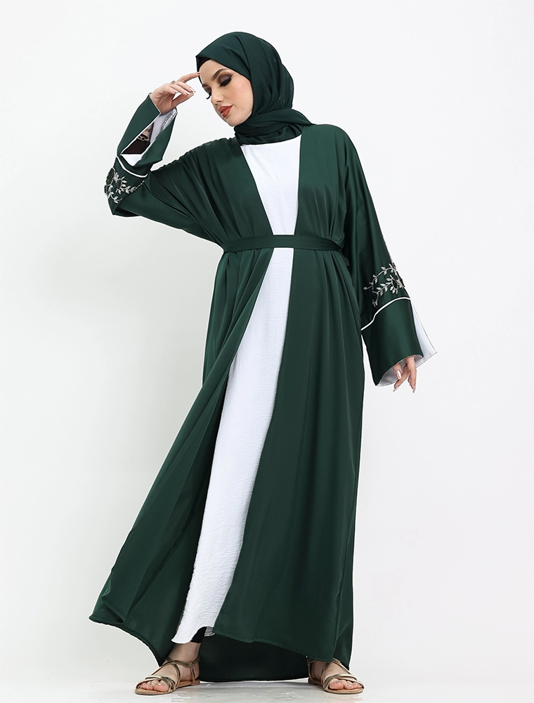 Green 2 Piece Finn Abaya