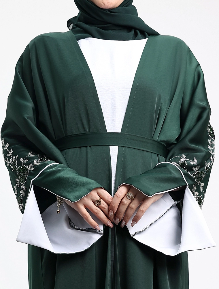 Green 2 Piece Finn Abaya